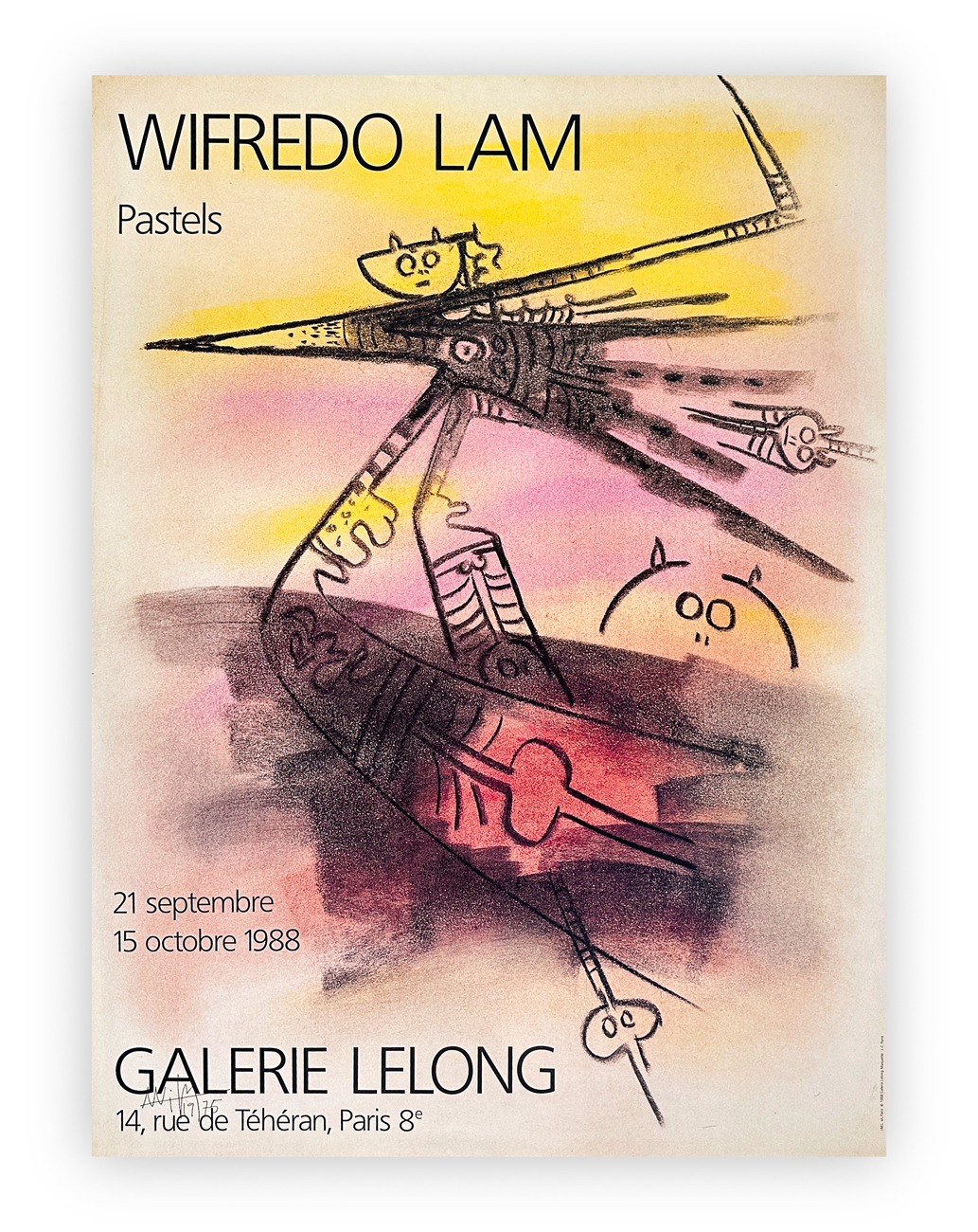WIFREDO LAM  -Senza Titolo