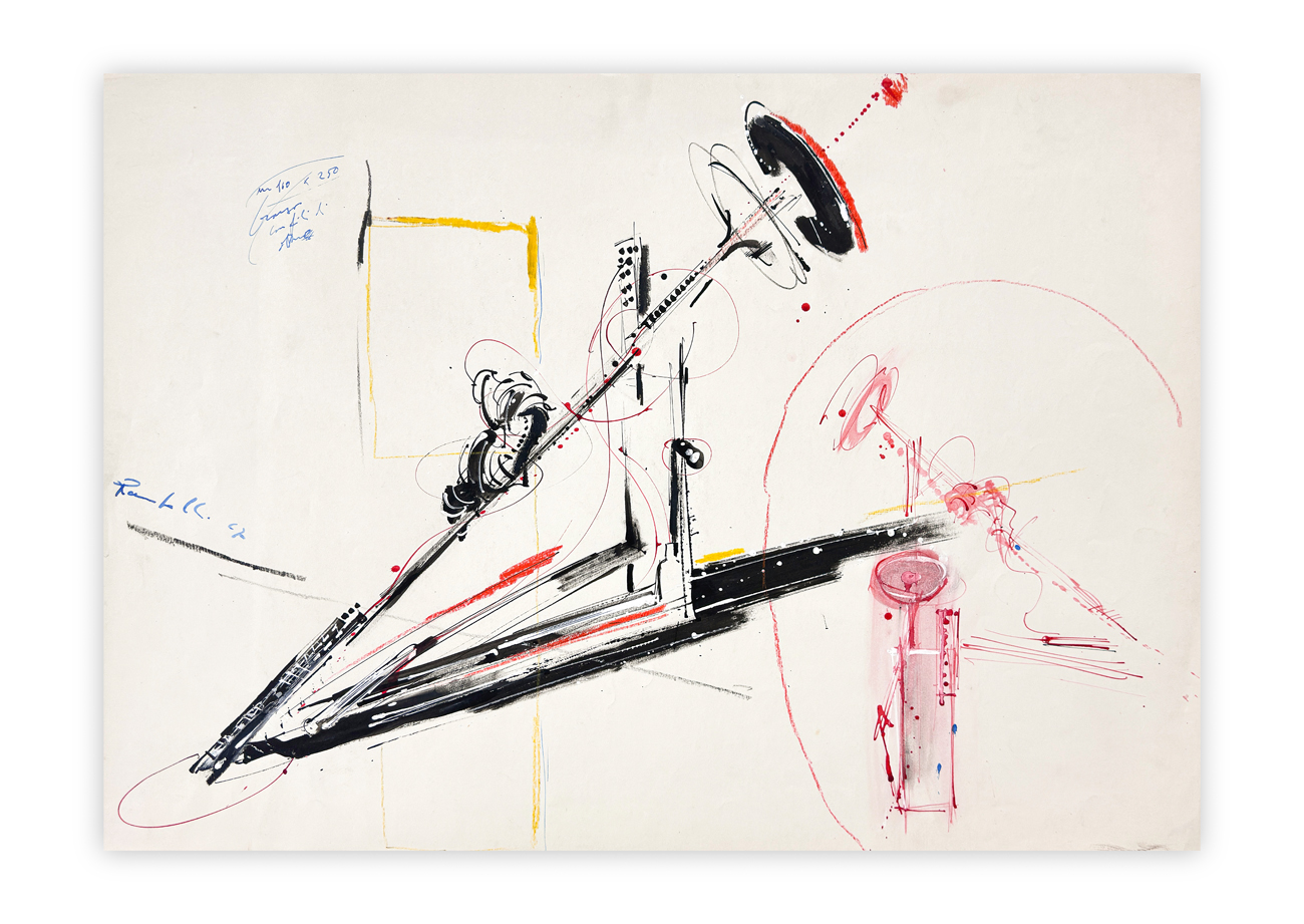 AMILCARE RAMBELLI (1924-1976) - Senza Titolo, 1967