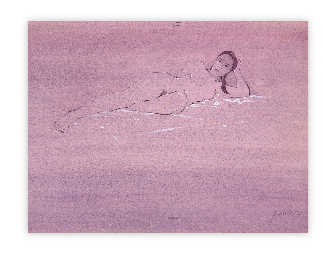 CESARE PEVERELLI (1922-2000) - Senza Titolo, 1976