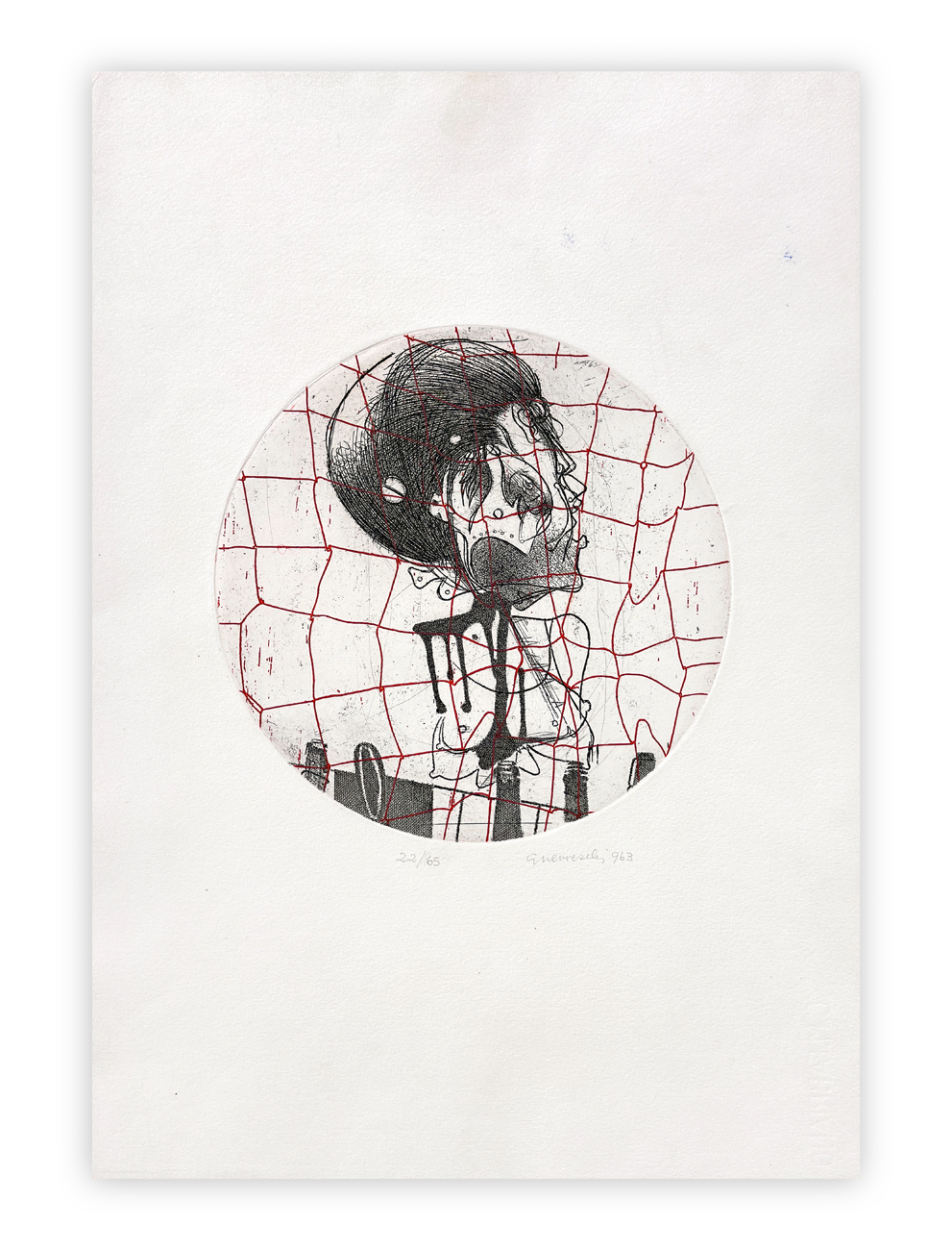 GIUSEPPE GUERRESCHI (1929-1985) - Senza Titolo, 1963