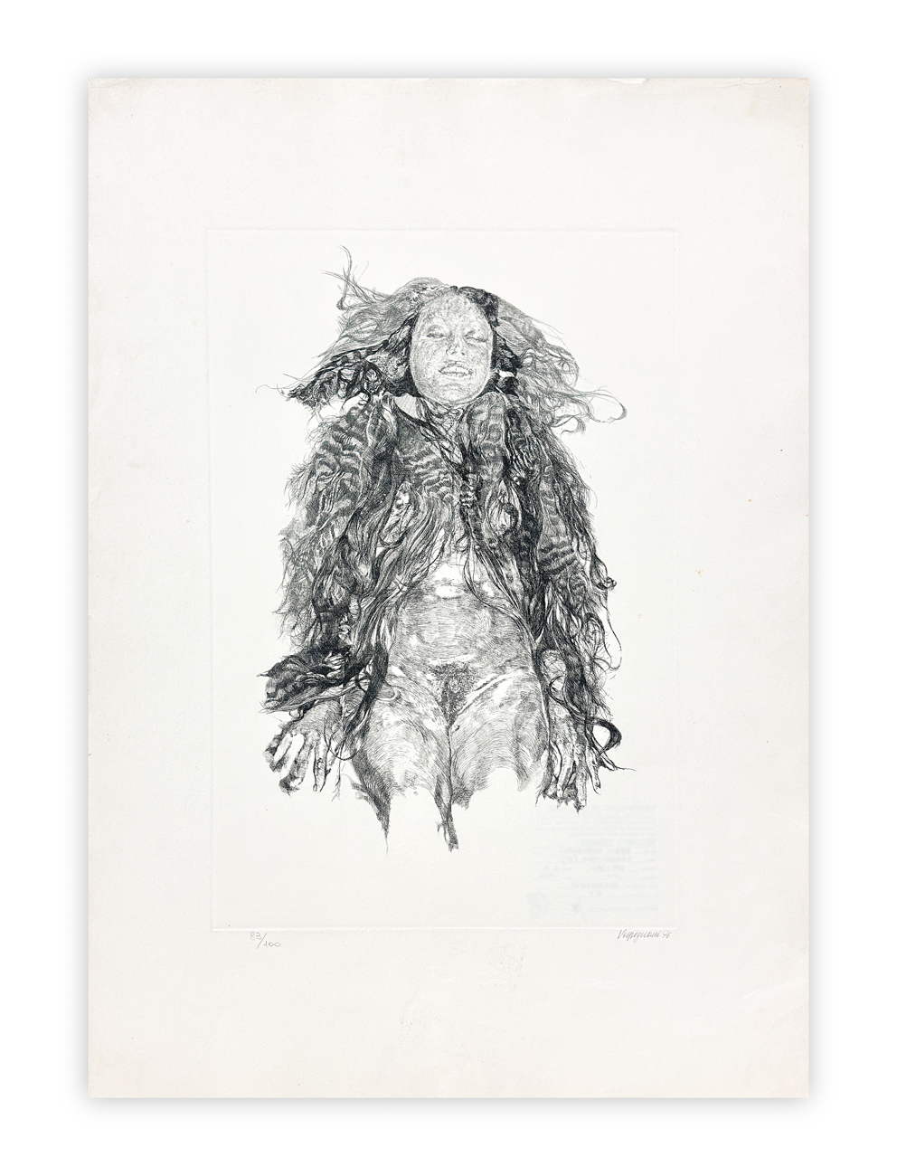 RENZO VESPIGNANI (1924-2001) - Margotona, 1976
