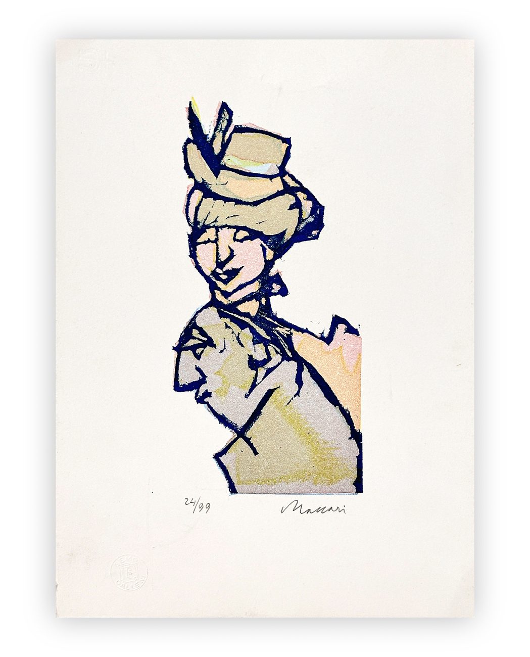 MINO MACCARI (1898-1989) - Senza Titolo
