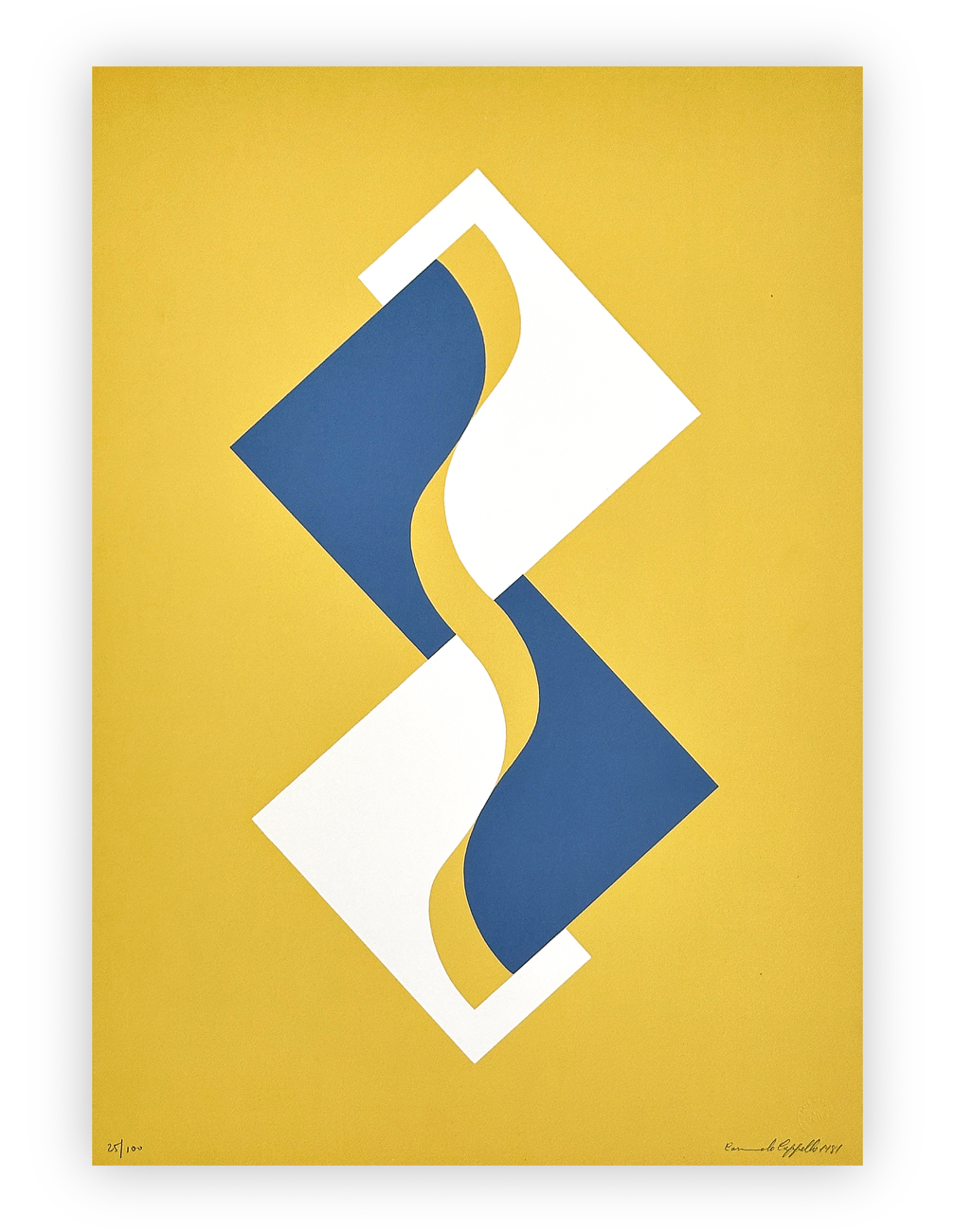 CARMELO CAPPELLO (1912-1996) - Senza Titolo, 1981