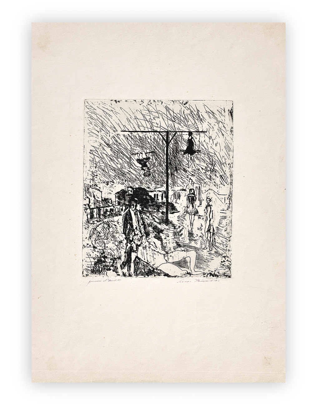 ERNESTO TRECCANI (1920-2009) - Senza Titolo