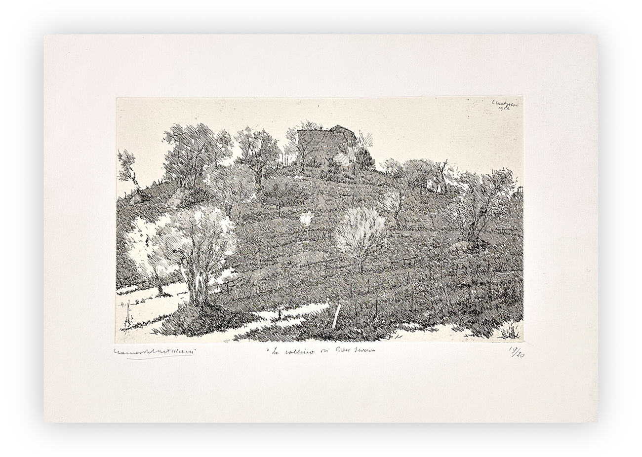 LEONARDO CASTELLANI (1896-1984) - La collina
