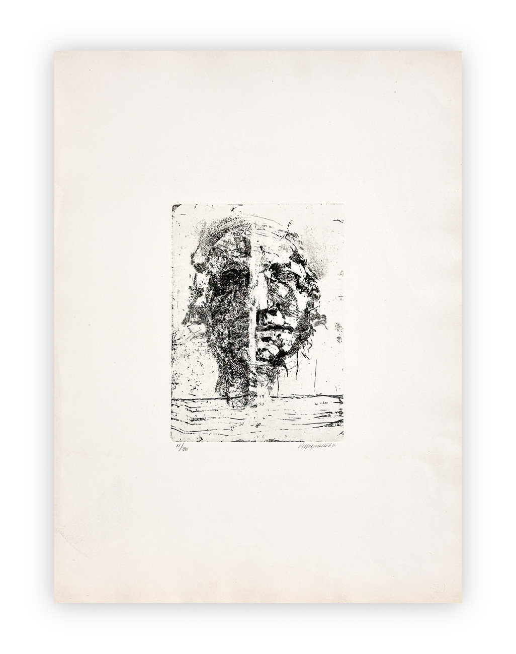 RENZO VESPIGNANI (1924-2001) - Senza Titolo, 1965
