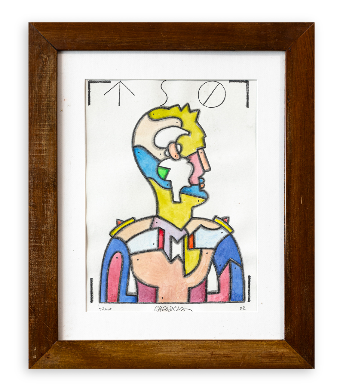BRUNO CHERSICLA (1937-2013) - Teseo, 2002
