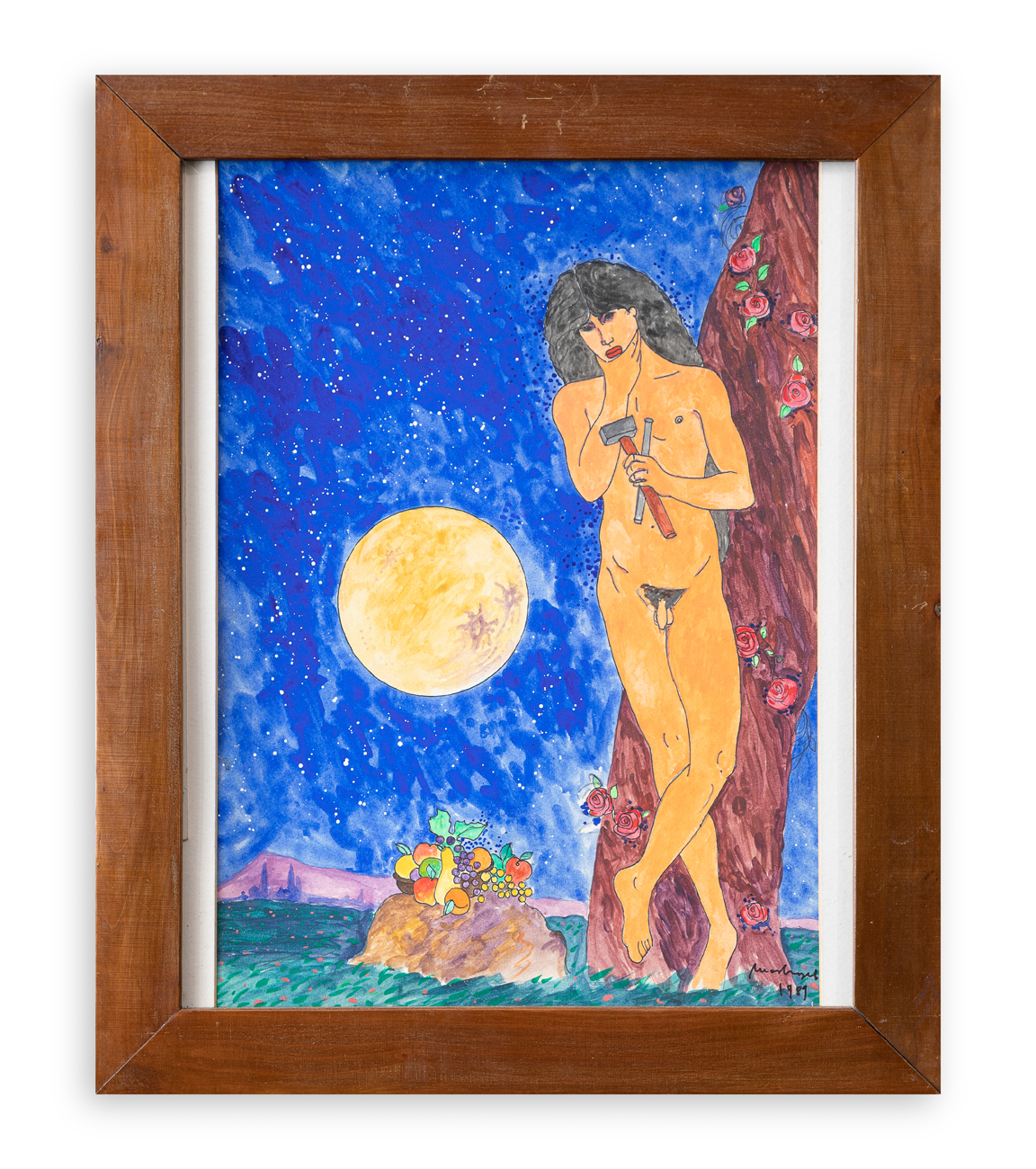 LUIGI MASTRANGELO (1958) - La notte, 1989