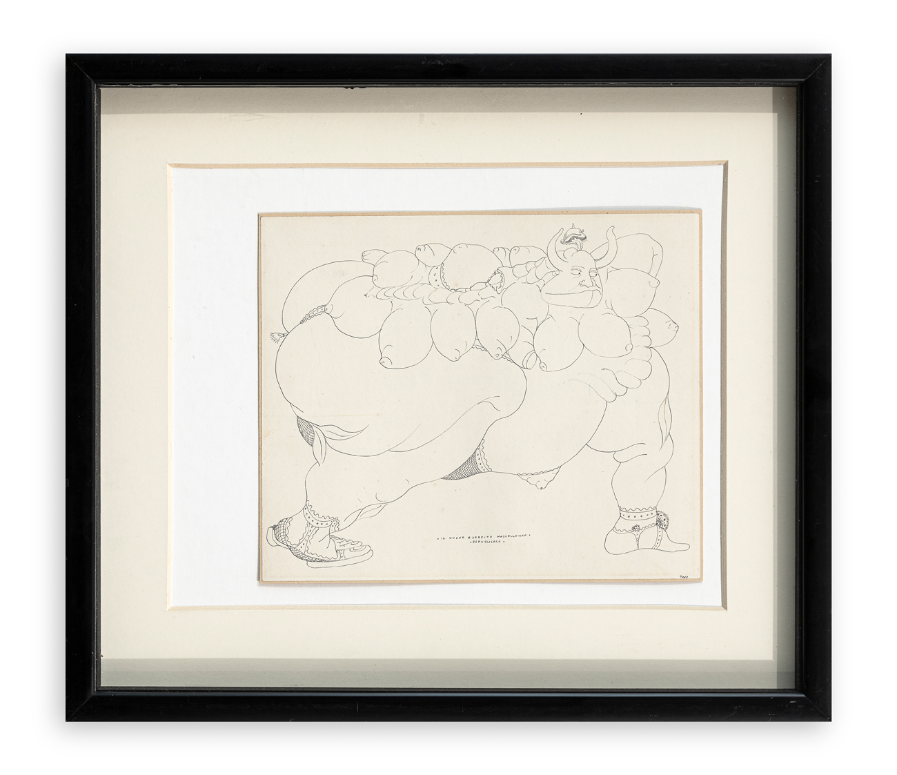 TONO ZANCANARO (1906-1985) - Il nuovo esercito mascelluitico repubblicano, 1944