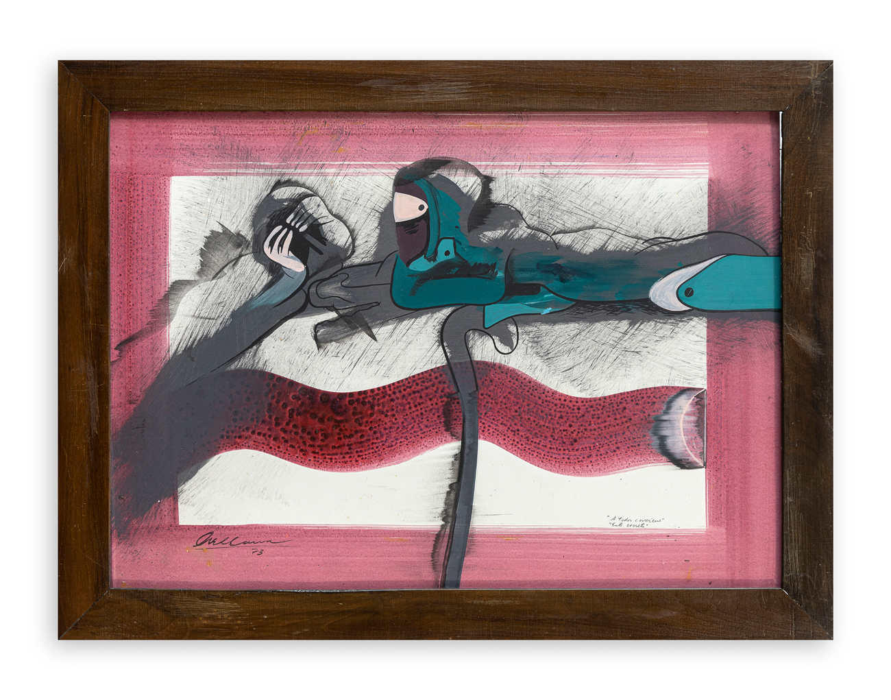 GASTON ORELLANA (1933) - Senza Titolo, 1973