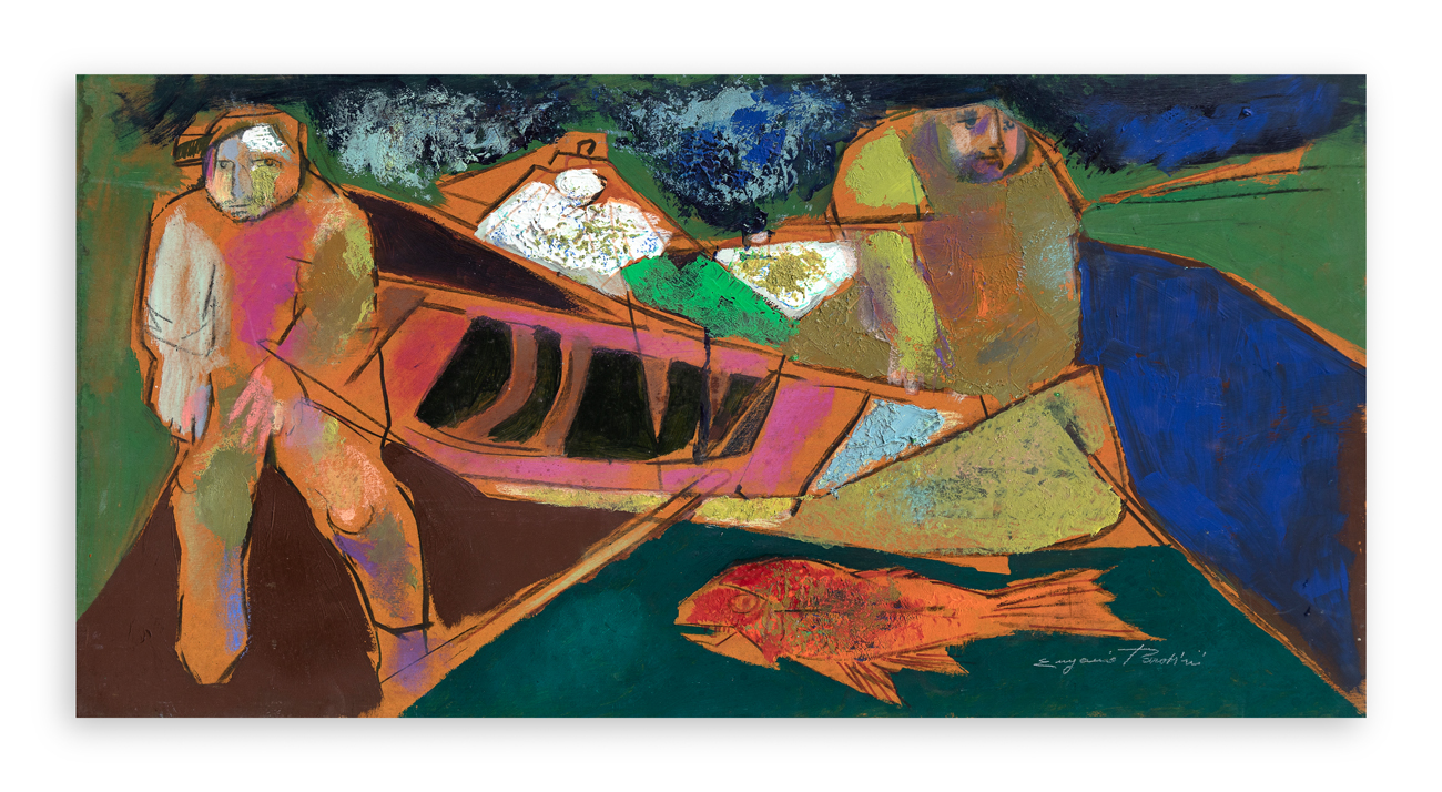 EUGENIO PARDINI (1912-2003) - Groviglio Marinaro