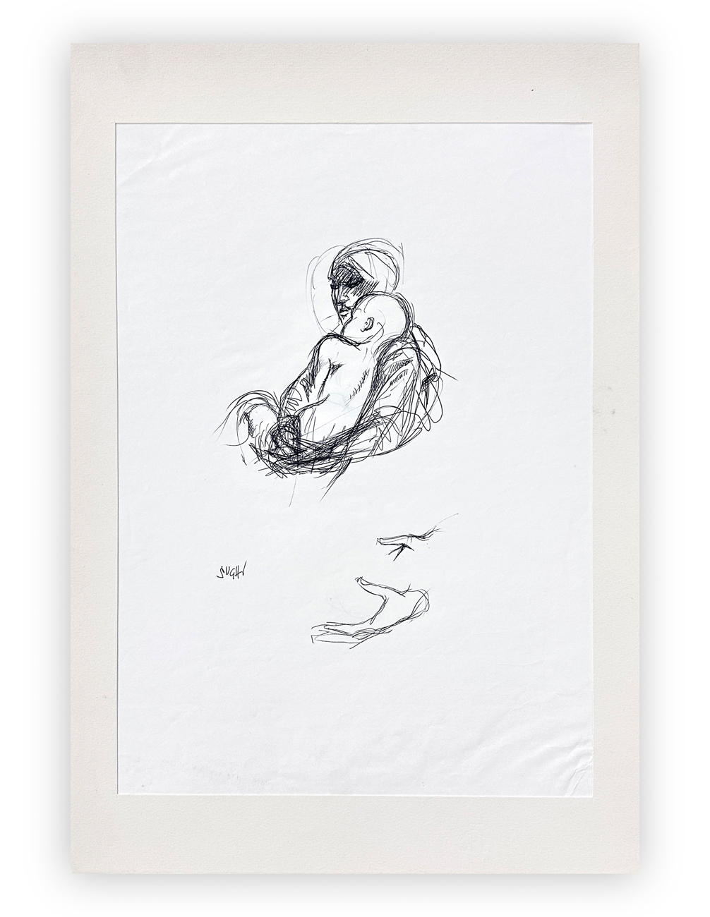 ALBERTO SUGHI (1928-2012) - Maternità, 2002
