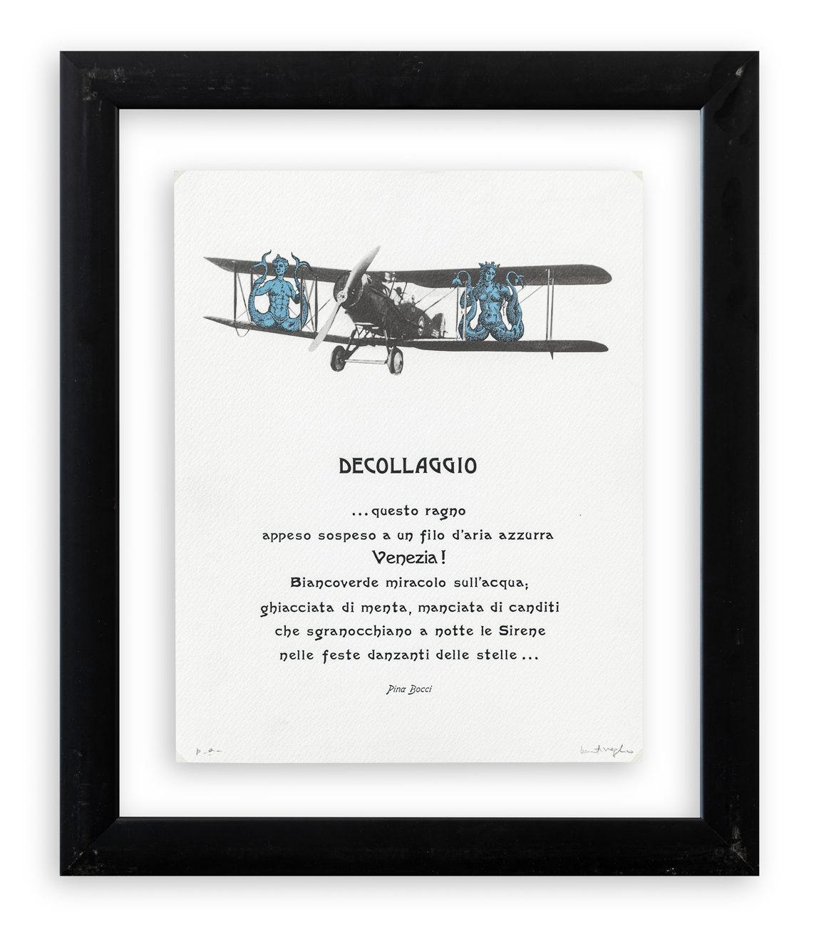 MIRELLA BENTIVOGLIO (1922-2017) - Decollaggio, 2010