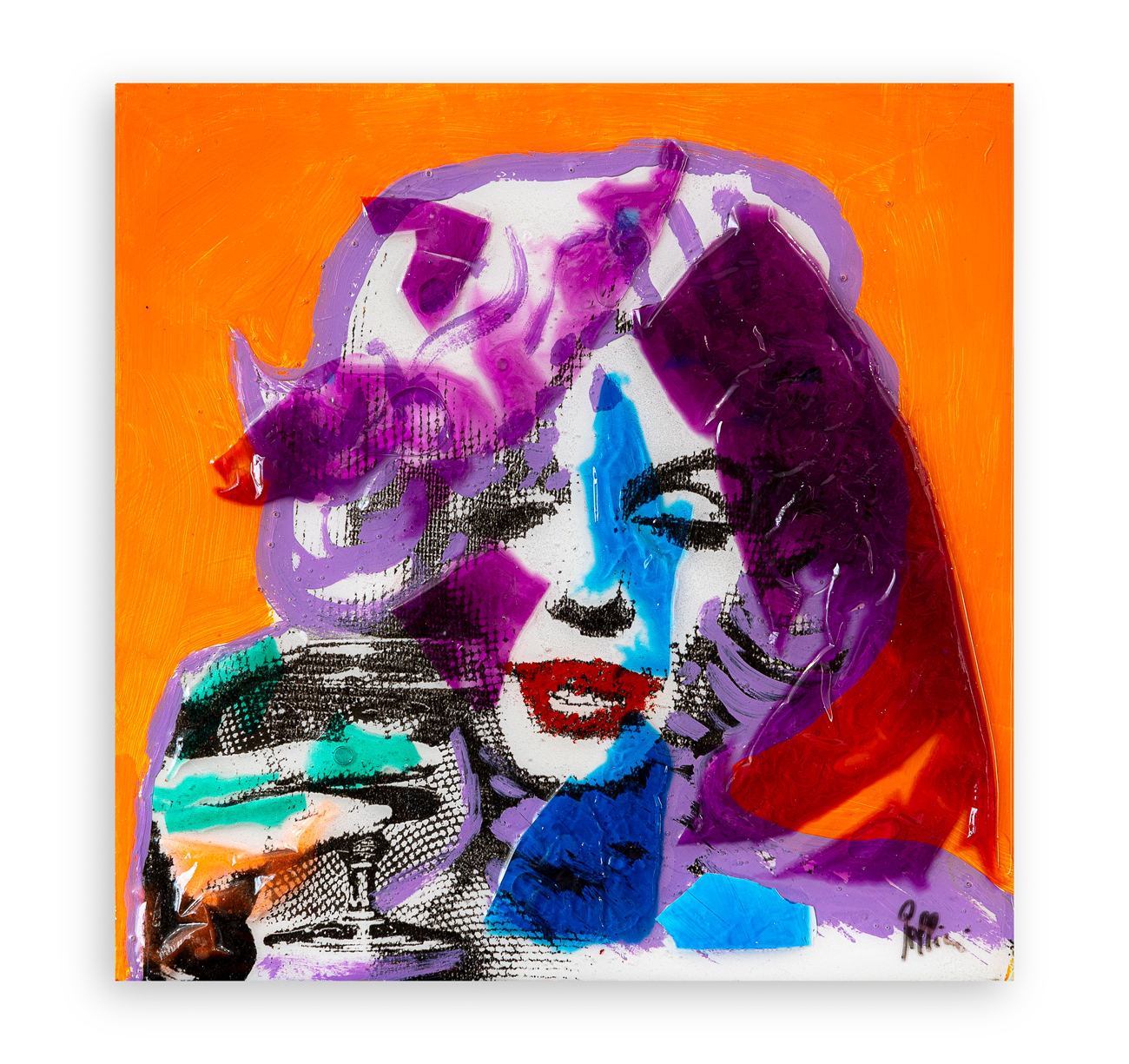 ROLANDO PELLINI (1952) - Omaggio a Marilyn