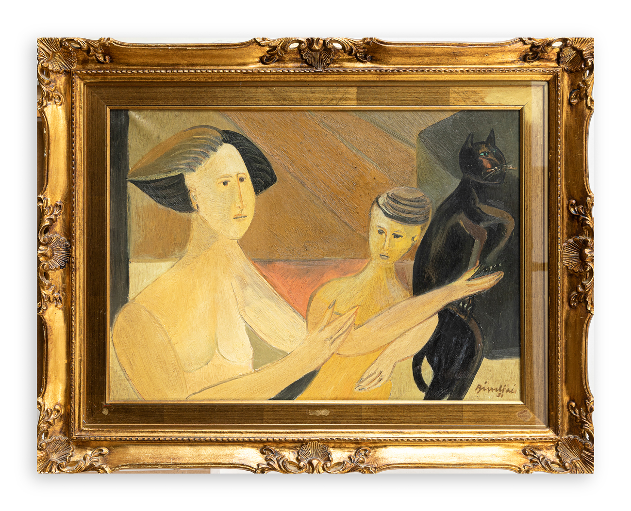 REMO BRINDISI (1918-1996) - Senza Titolo (Pastorale), 1951