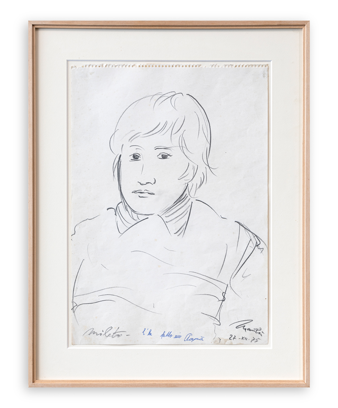 GIACOMO MANZÙ (1908-1991) - Mileto. L'ha fatto mio Papà, 1975