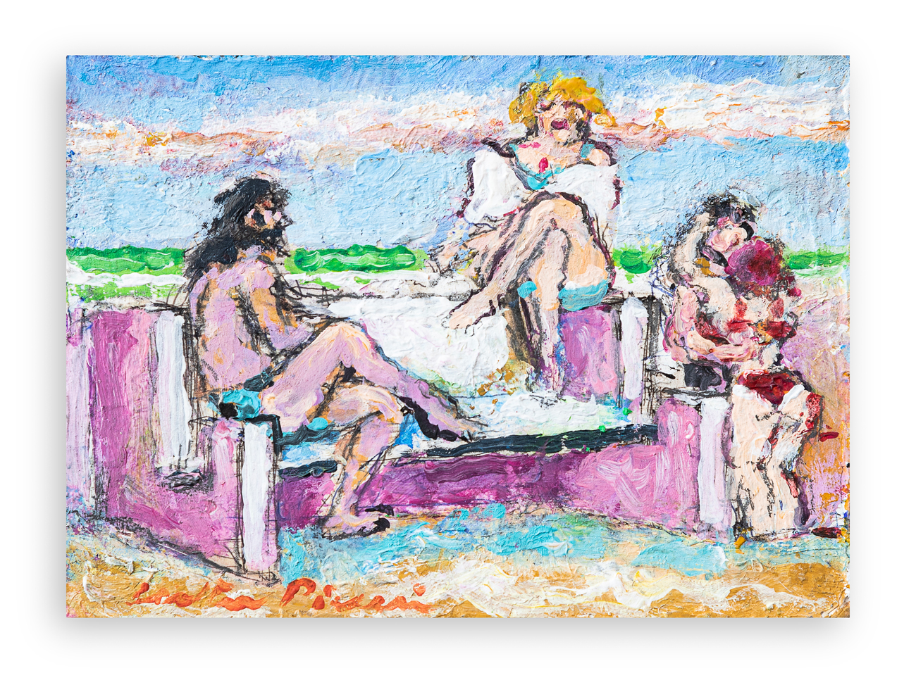 WALTER PIACESI (1929-2022) - Lungomare a Cattolica, 2012