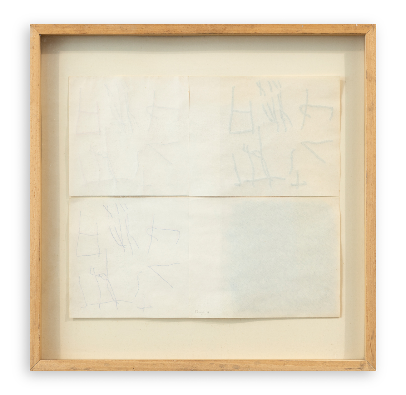 VITTORIO D'AUGUSTA (1937) - Senza Titolo, 1973