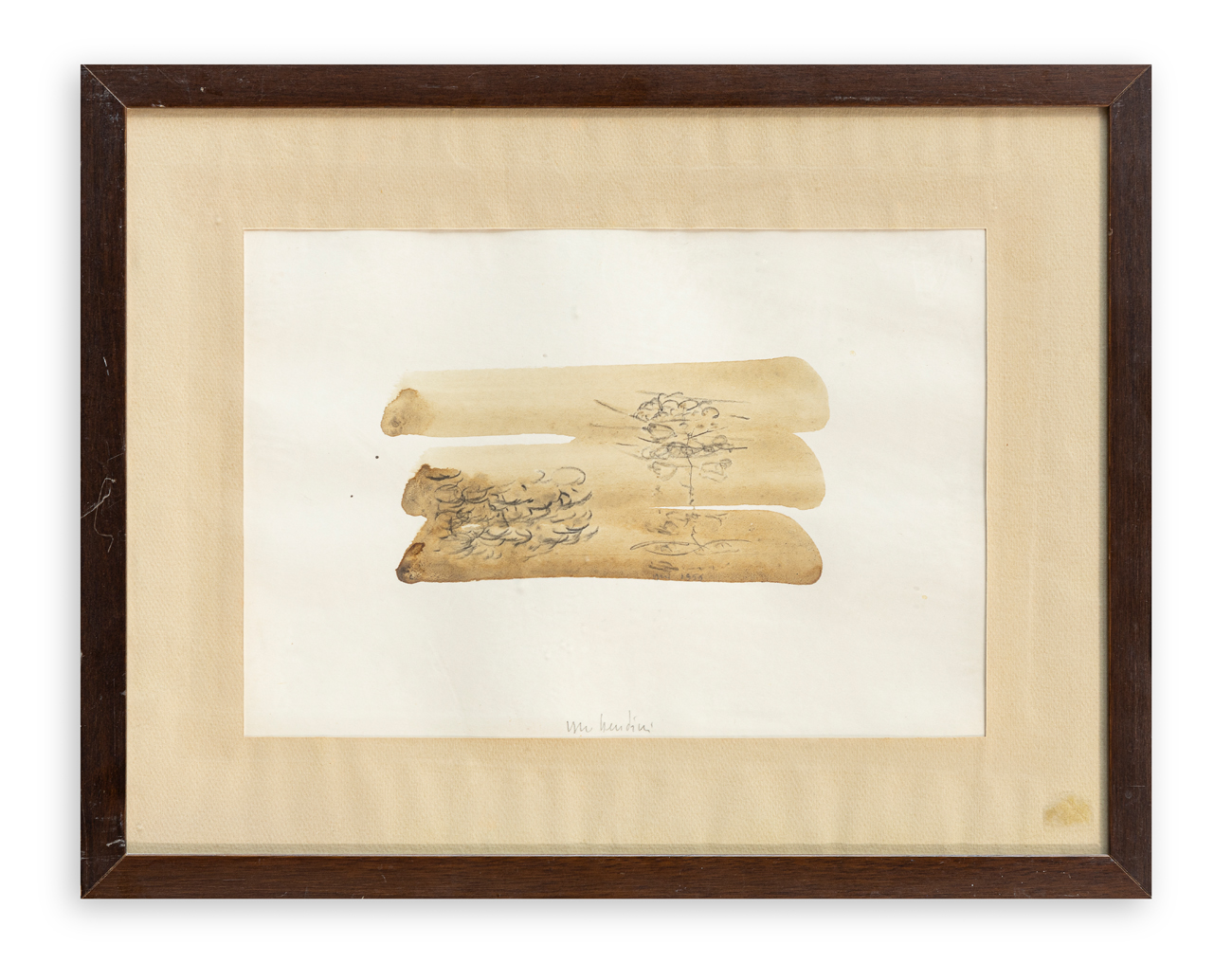 VASCO BENDINI (1922-2015) - Senza Titolo, 1956
