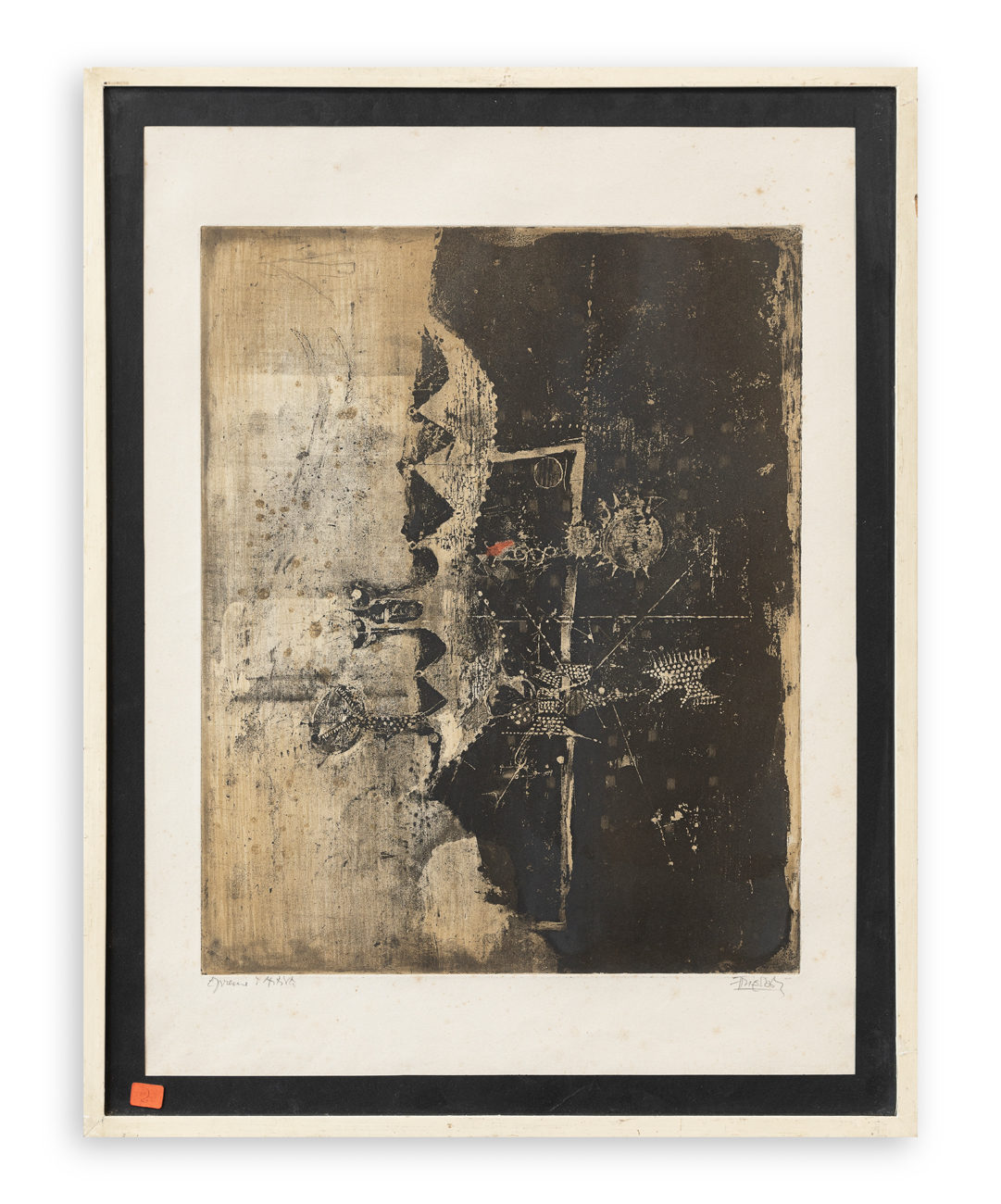 JOHNNY FRIEDLAENDER (1912-1992) - Chauves-souris, 1959