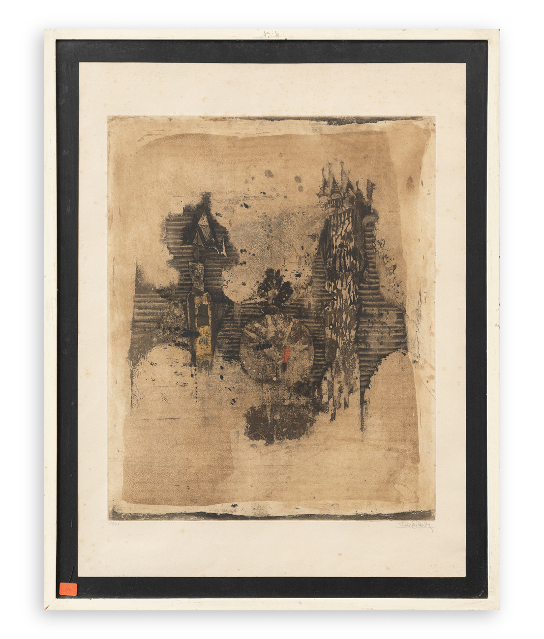 JOHNNY FRIEDLAENDER (1912-1992) - Le manoir, 1959 circa