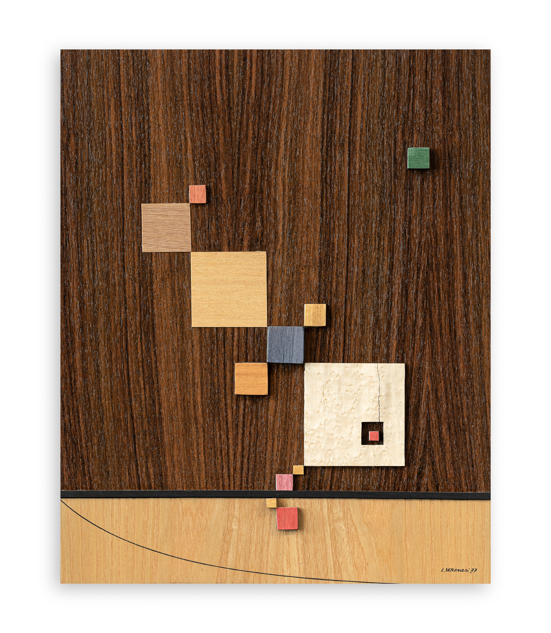 LUIGI VERONESI (1908-1998) - Senza Titolo, 1977