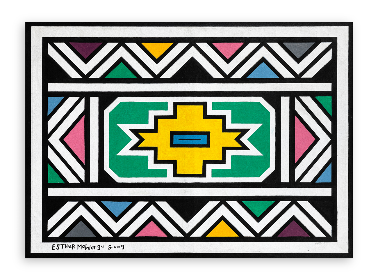 ESTHER MAHLANGU (1935) - Senza Titolo, 2009