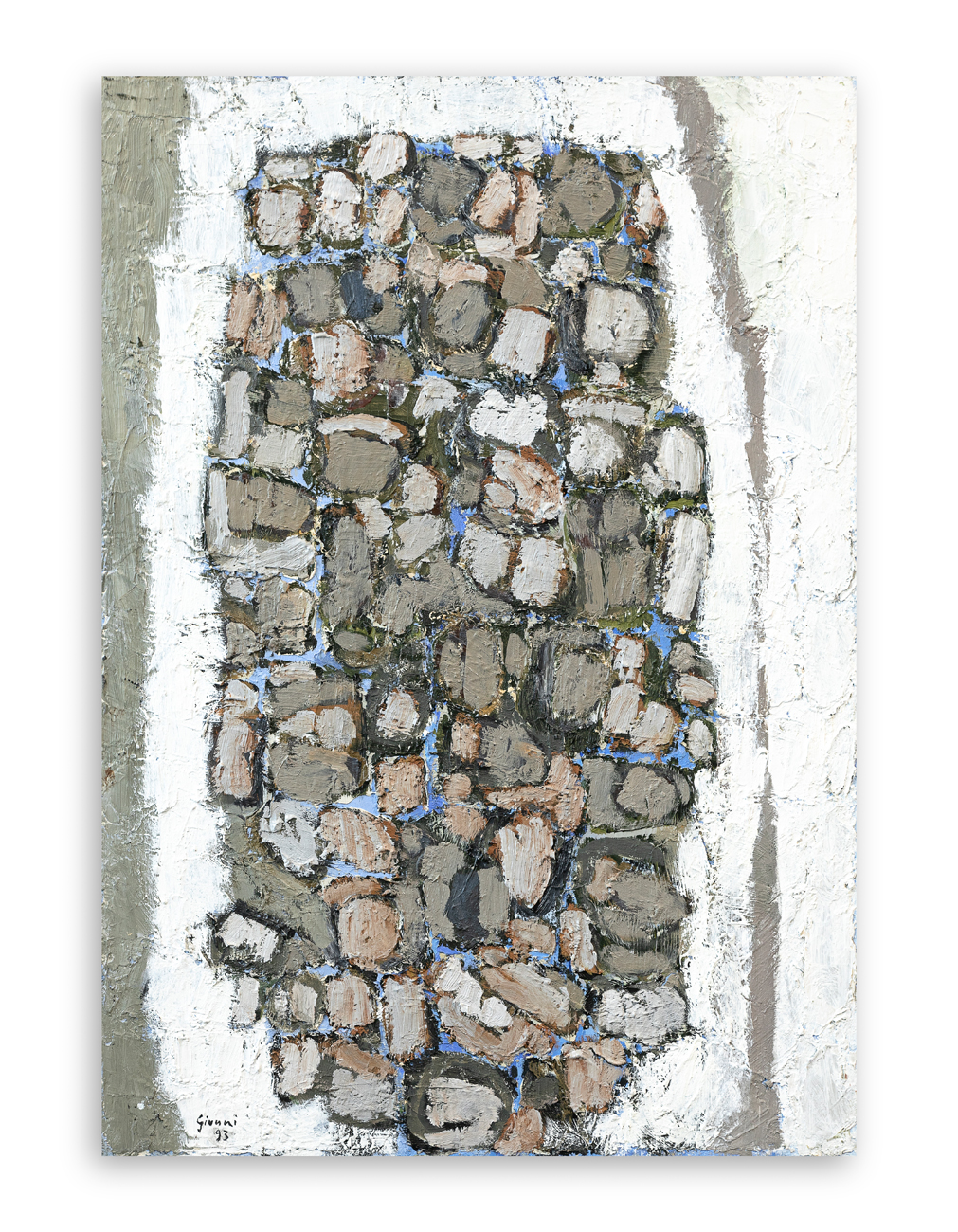 PIERO GIUNNI (1912-2000) - Fra spalle di calce, 1993