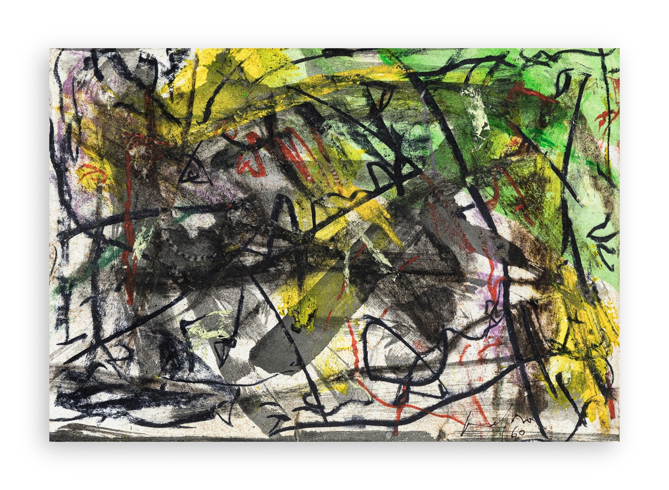 EMILIO VEDOVA (1919-2006) - Senza Titolo, 1960