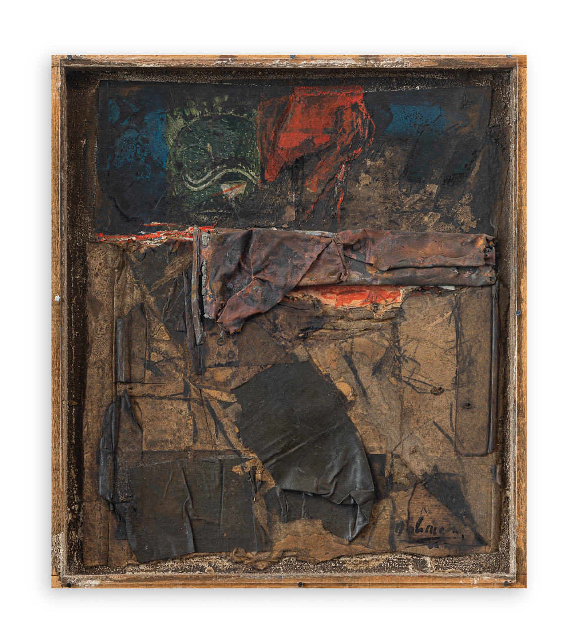 KARL FRED DAHMEN (1917-1981) - Collage, 1963