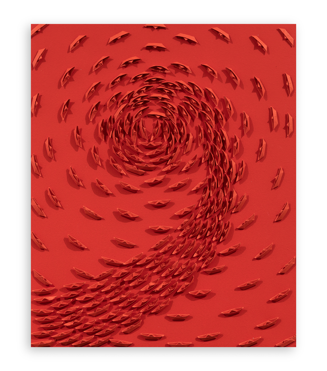 RICCARDO GUSMAROLI (1963) - Vortice Rosso