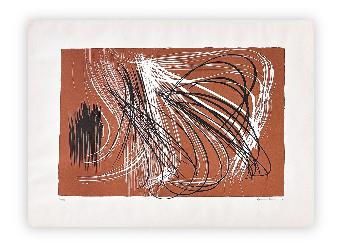 HANS HARTUNG (1904-1989) - Senza Titolo, 1971