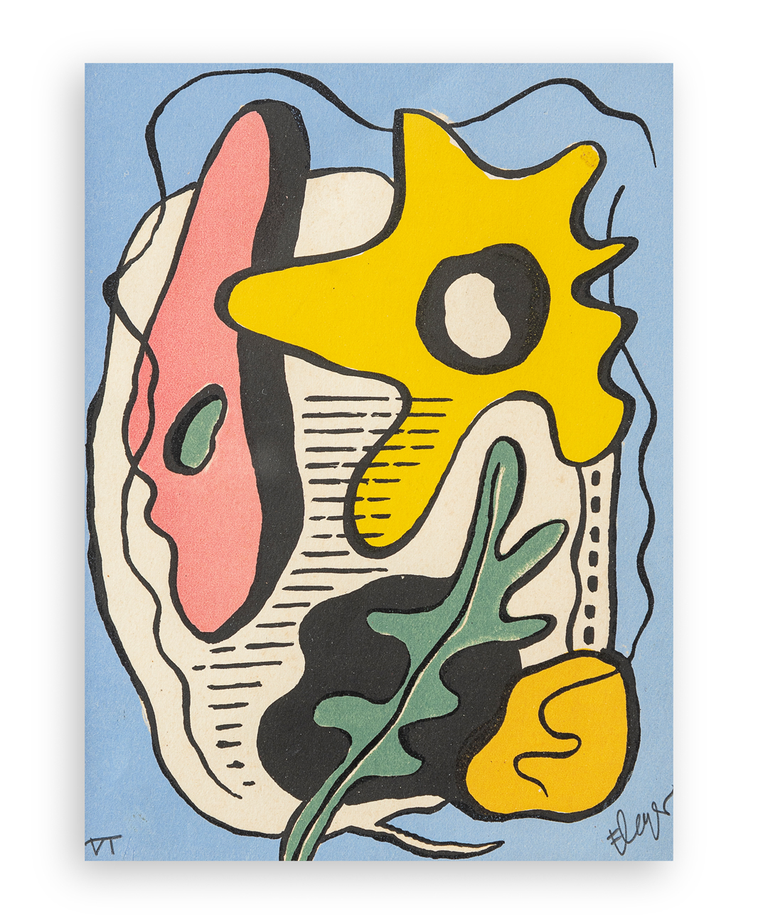 FERNAND LEGER (1881-1955) - Senza Titolo, 1949
