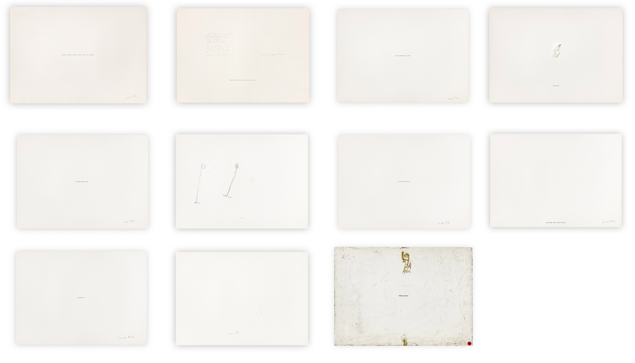 PIER PAOLO CALZOLARI (1943) - Senza Titolo, 1975