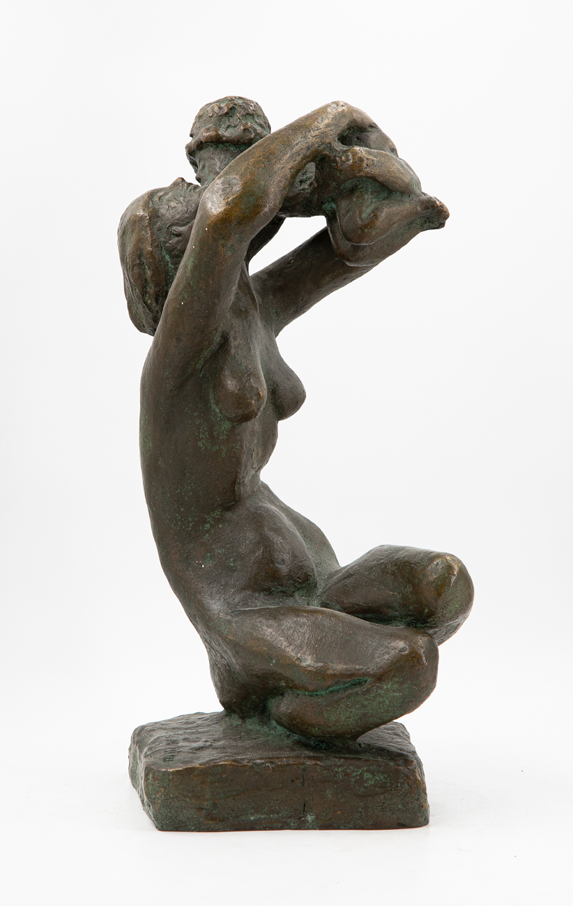 ENRICO MAZZOLANI (1876-1968) - Madre, 1952
