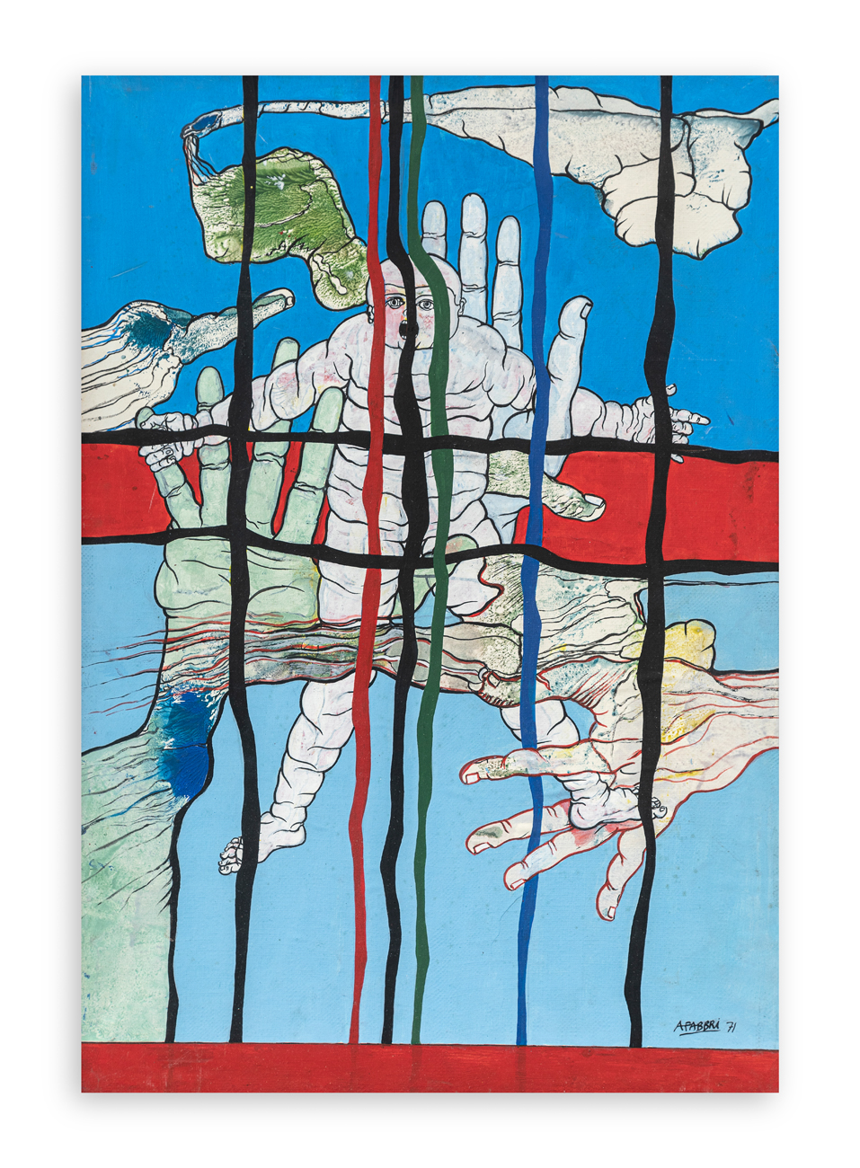 AGENORE FABBRI (1911-1998) - Senza Titolo, 1971
