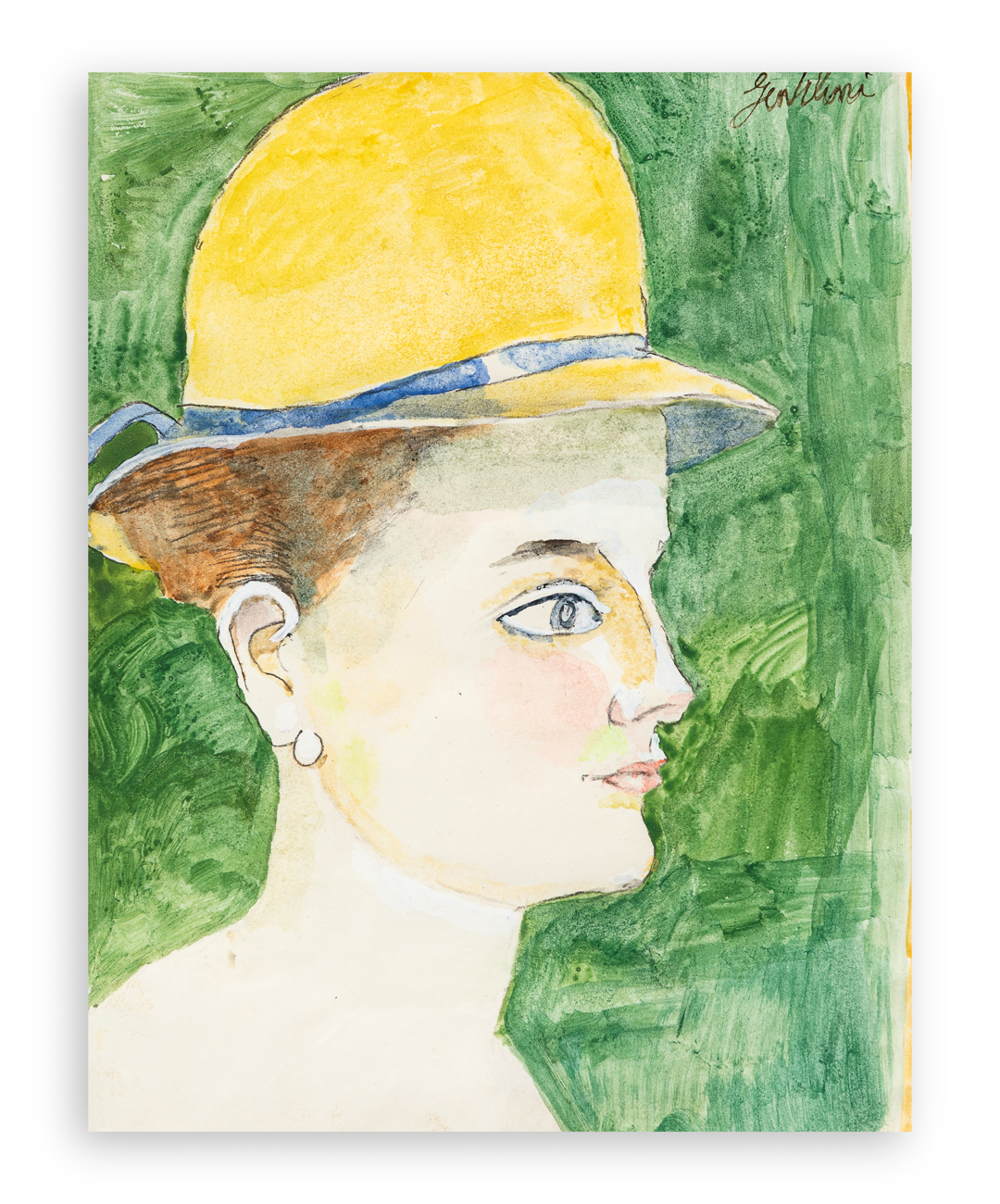 FRANCO GENTILINI (1909-1981) - Luciana, 1979