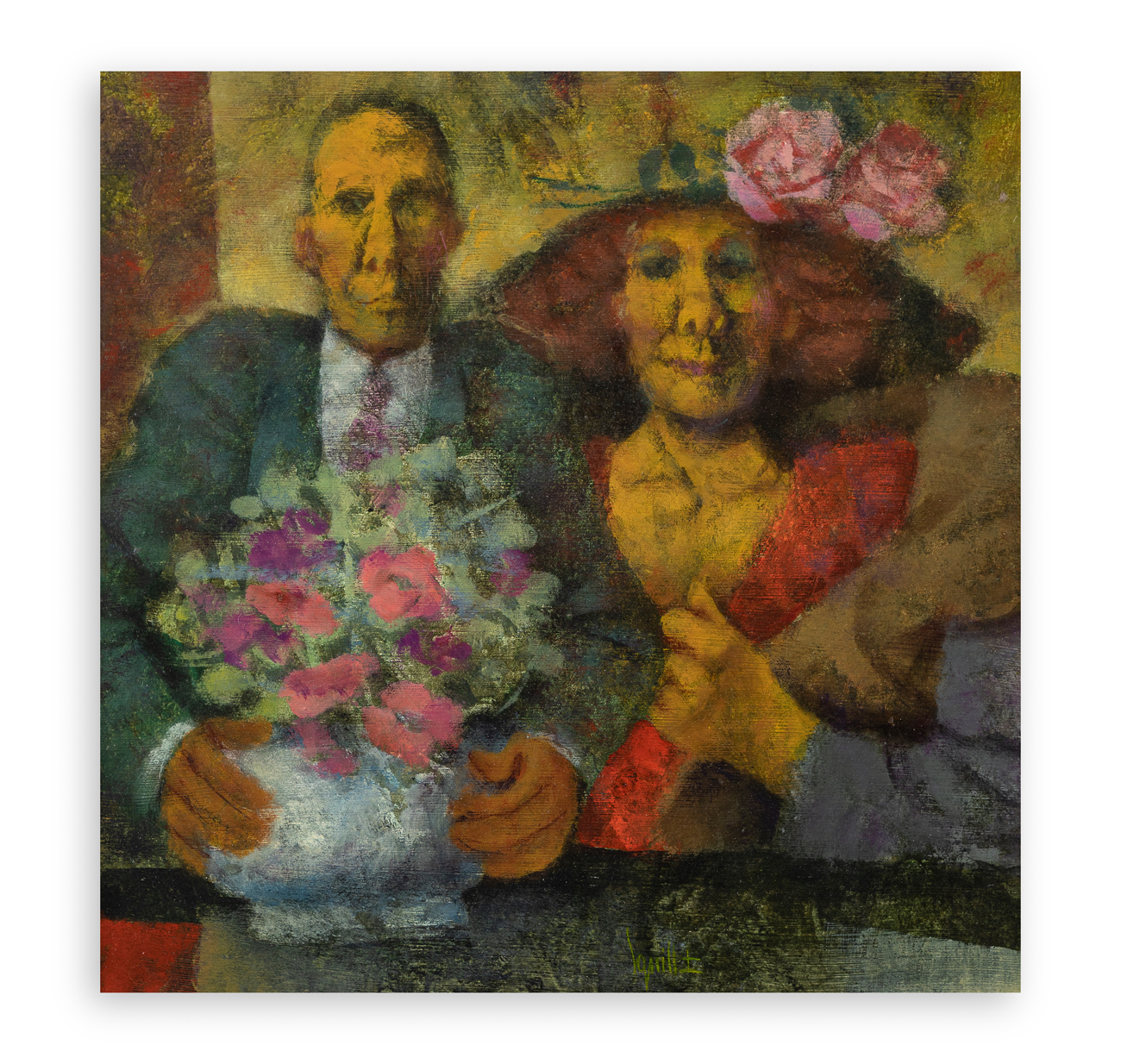 REMO SQUILLANTINI (1920-1996) - Compleanno, 1992