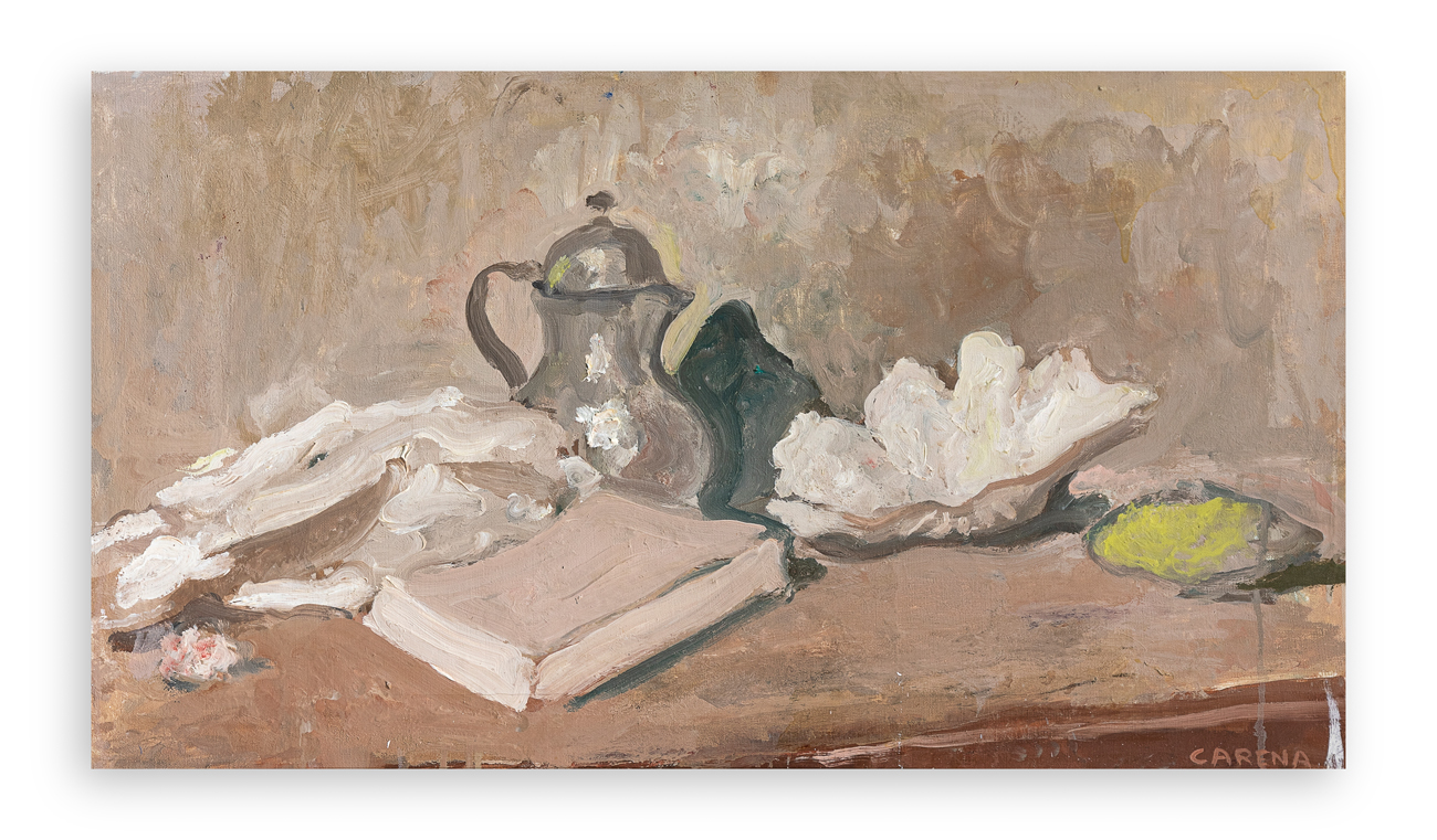 FELICE CARENA (1879-1966) - Senza Titolo (Natura morta)