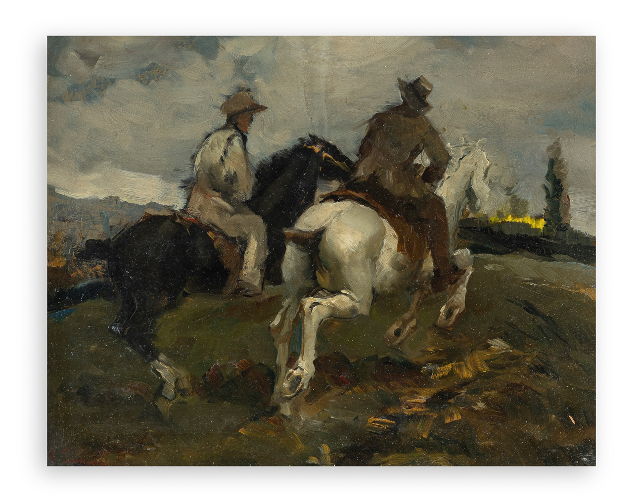 ALESSIO ISSUPOFF (1889-1957) - Senza Titolo