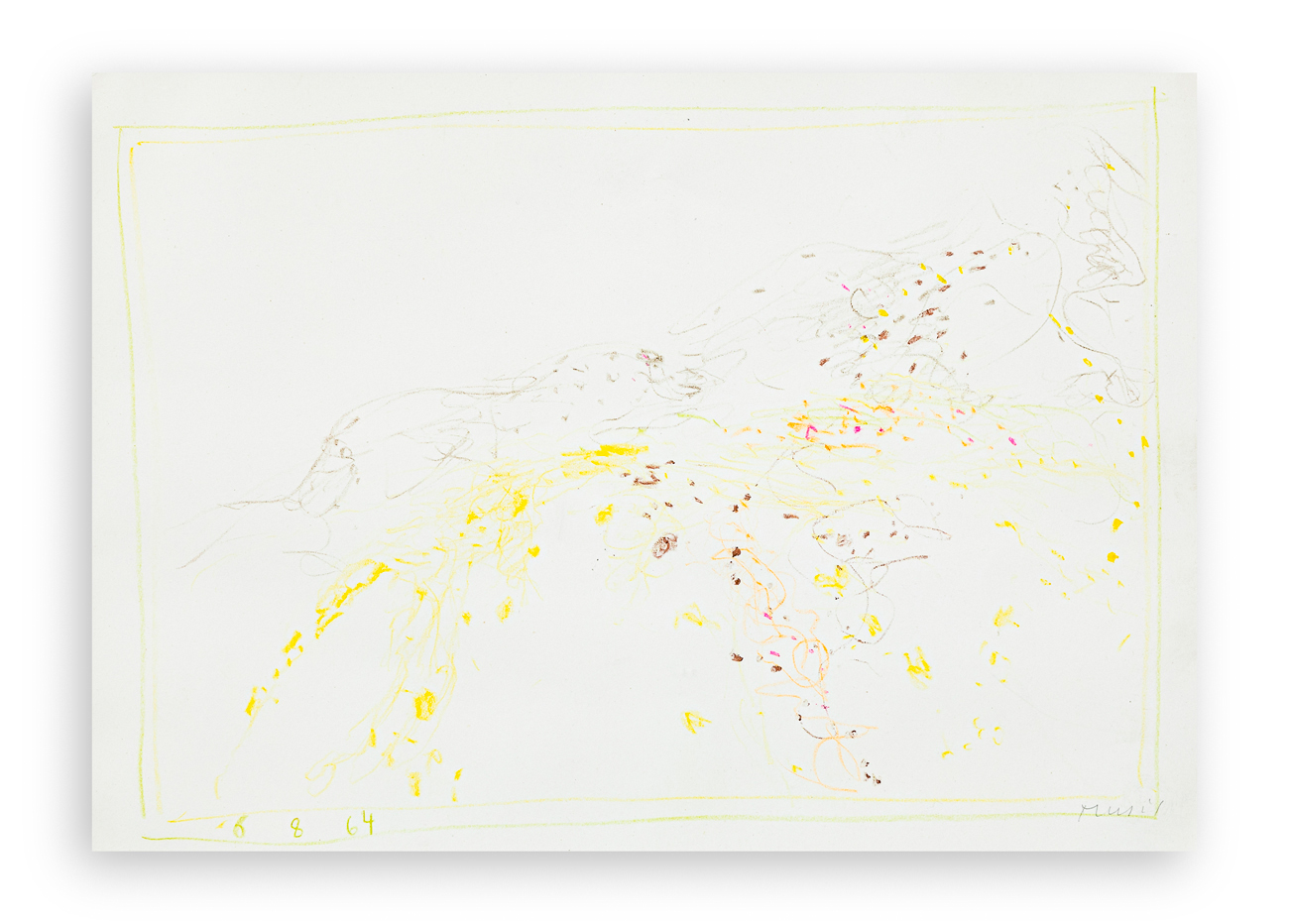 ANTON ZORAN MUSIC (1909-2005) - Senza Titolo, 1964