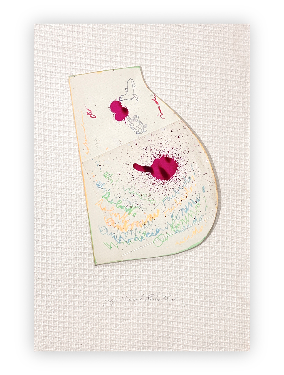 LUCA MARIA PATELLA (1934-2023) - Vedo non vedo, 2012
