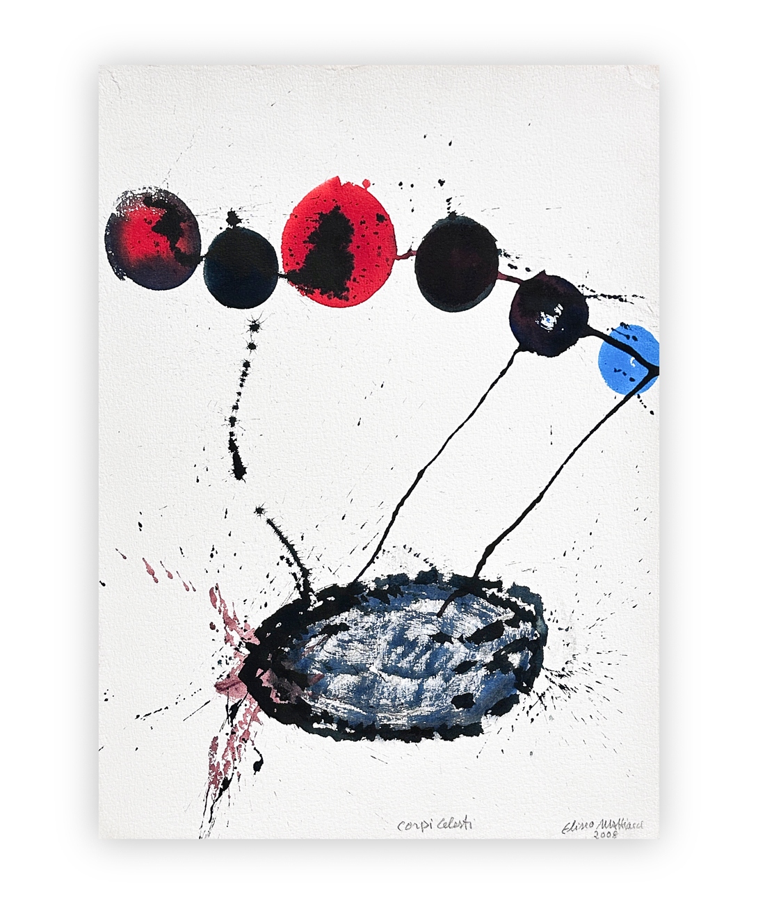 ELISEO MATTIACCI (1940-2019) - Corpi celeste, 2008