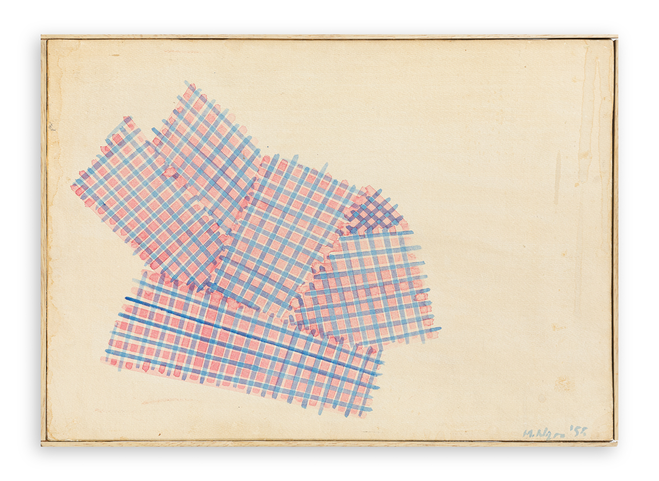 MARIO NIGRO (1917-1992) - Senza Titolo, 1955
