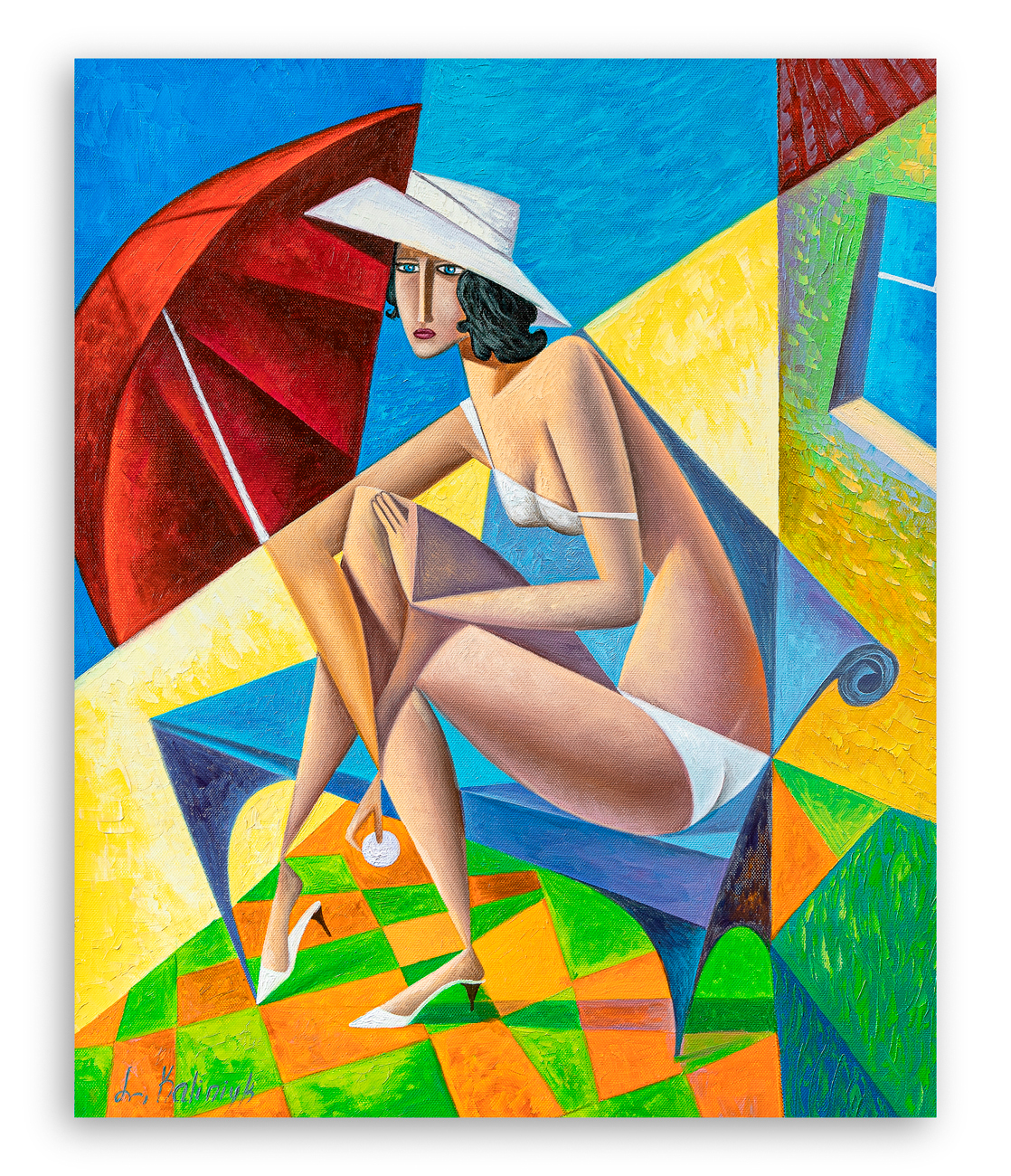 JULIE KHALINIU - Day at the resort, 2021