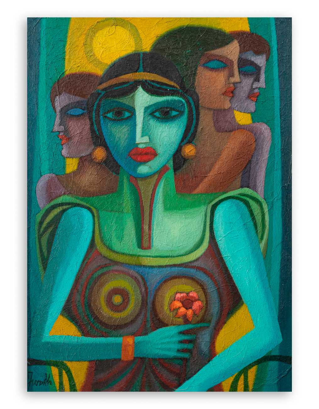 RENATO FIORILLO (1923-2000) - Figura di donna