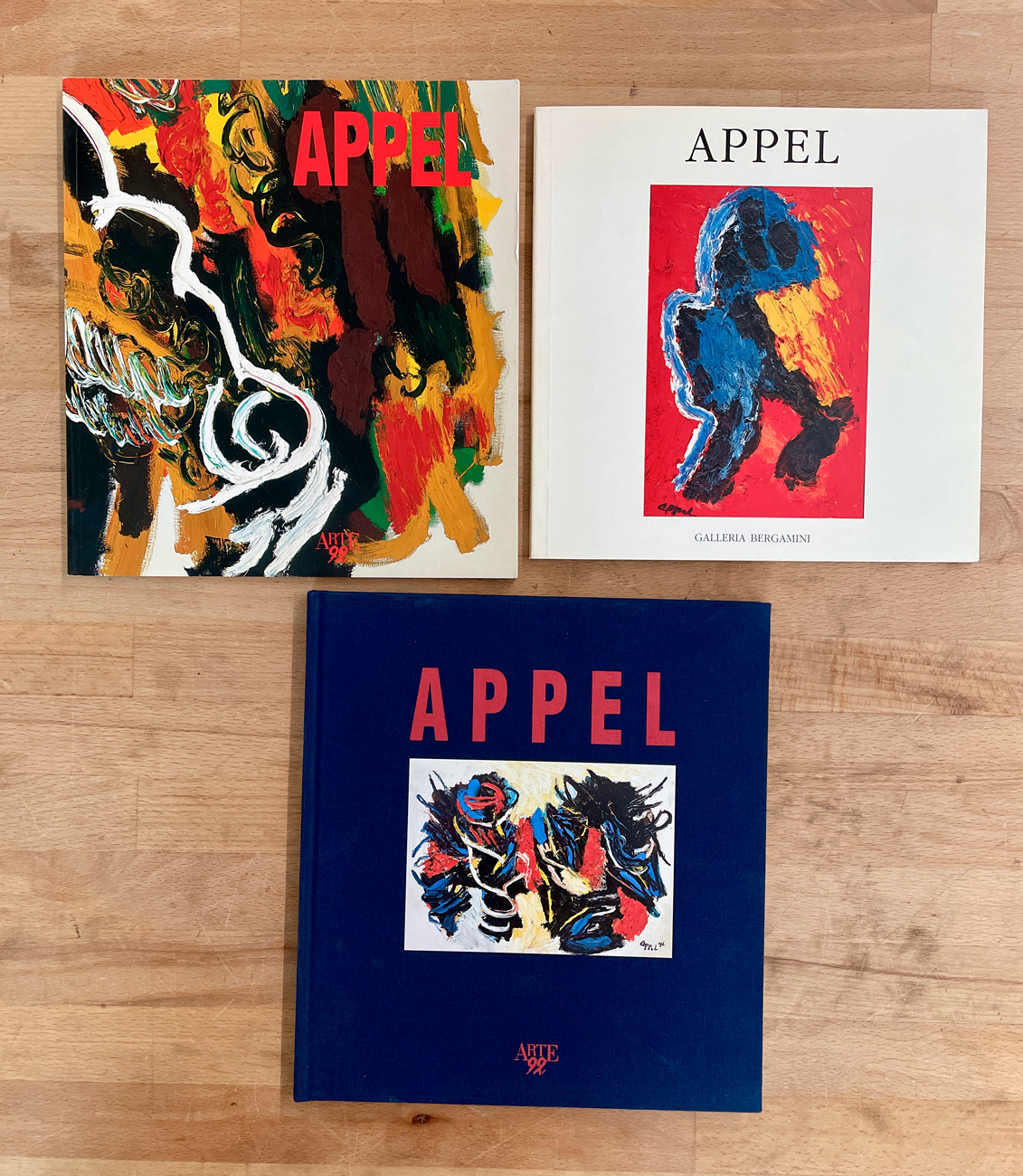 KAREL APPEL - Lotto unico di 3 cataloghi