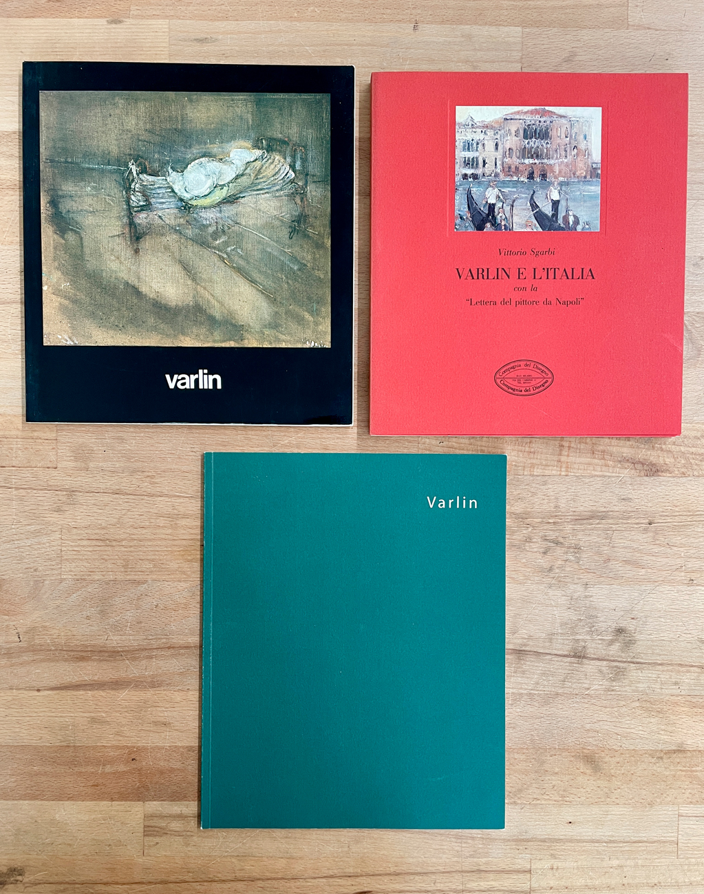 WILLY VARLIN - Lotto unico di 3 cataloghi