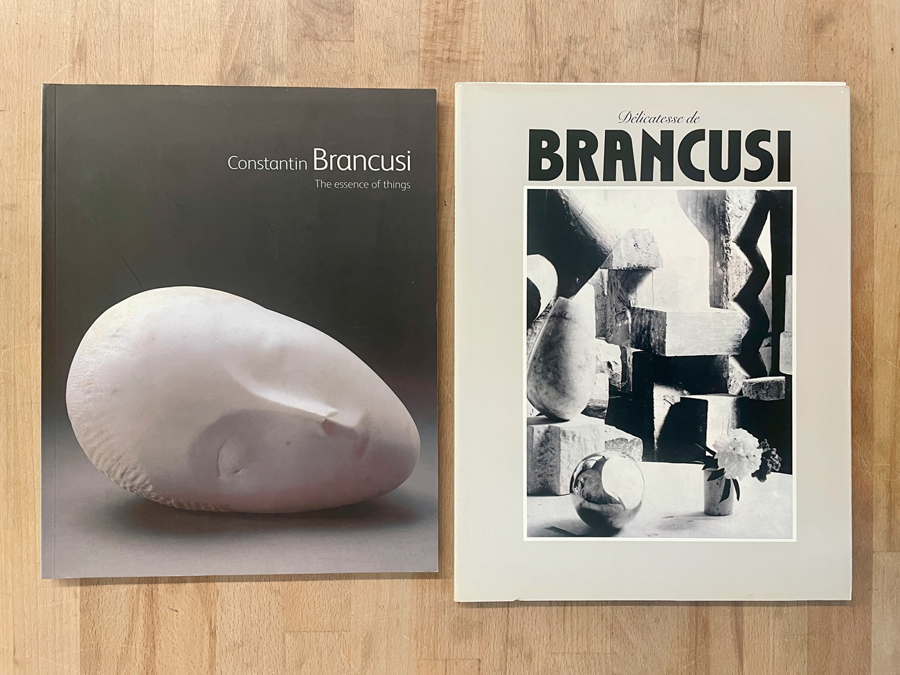 COSTANTIN BRANCUSI - Lotto unico di 2 cataloghi