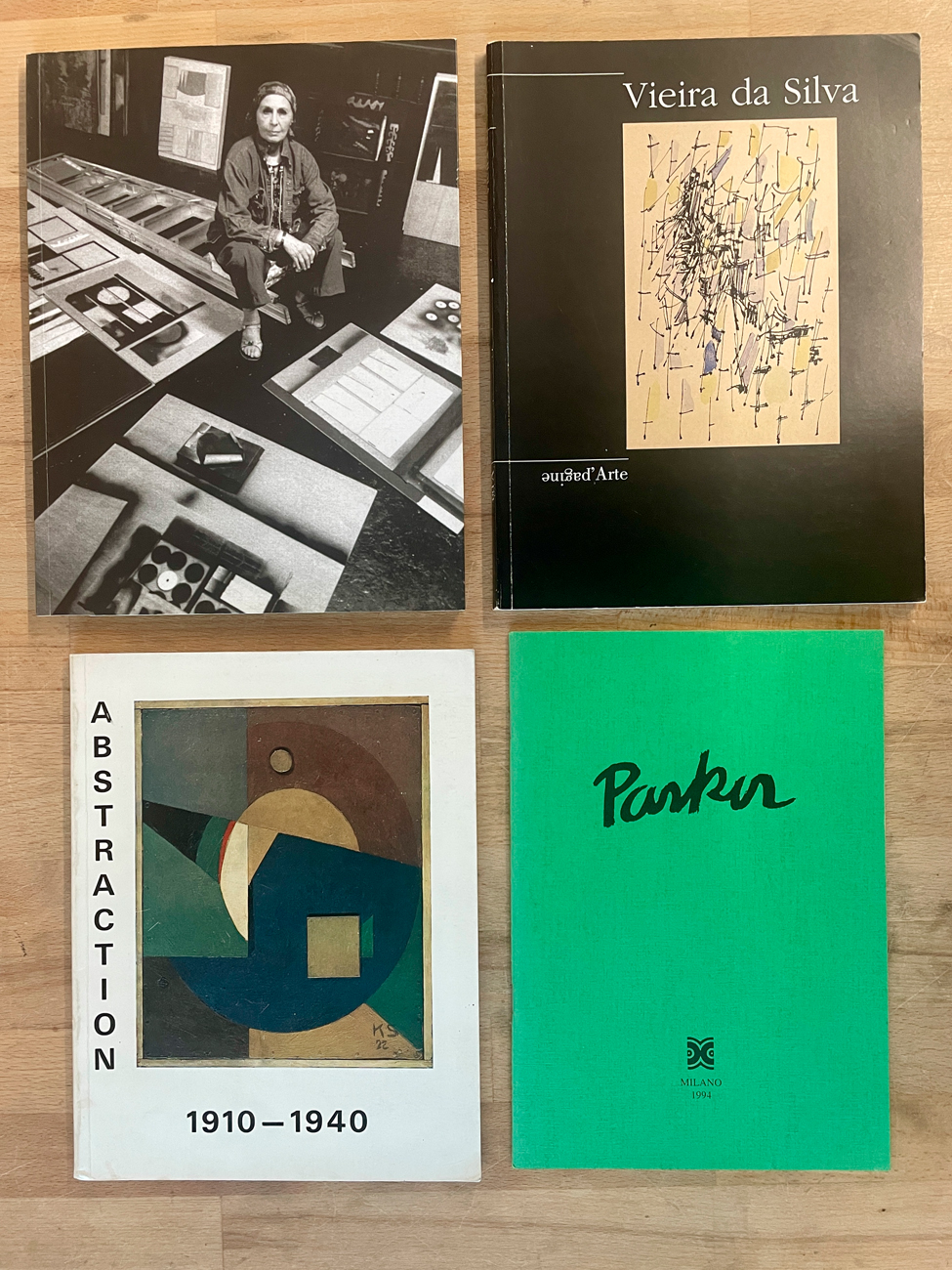 RAY PARKER, VIEIRA DA SILVA E LOUISE NEVELSON - Lotto unico di 4 cataloghi